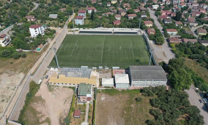 Tavşancıl Salih Gün Stadı Sporcu Kamp Merkezi’nde sona doğru