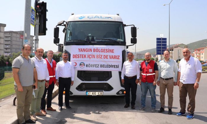 Körfez’den Manavgat’a Yardım Malzemesi Yola Çıktı