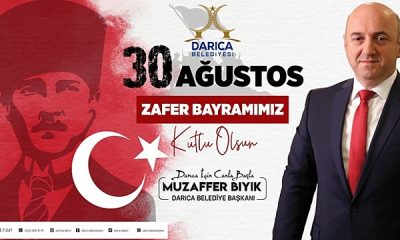 Darıca Belediyesi 30 Ağustos Kutlama İlanı