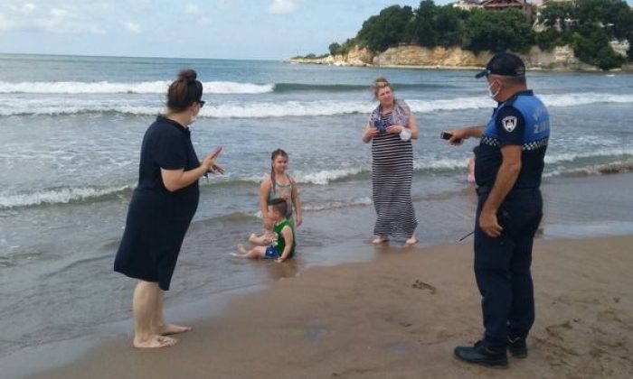 Kocaeli Zabıtası plajlarda görev başında