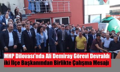 MHP Dilovası’nda Ali Demiray Yönetimi İş Başında