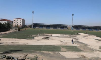 Dilovası’nda Şehit Nihat Karataş stadı yenileniyor