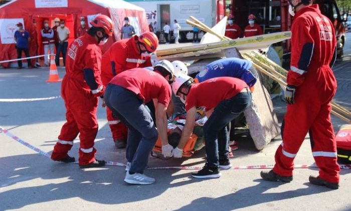 Kocaeli’de Gerçeğini Aratmayan Tatbikat