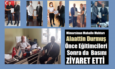 Kocaeli’nin Eğitimdeki  En Duyarlı Muhtarı Oldu
