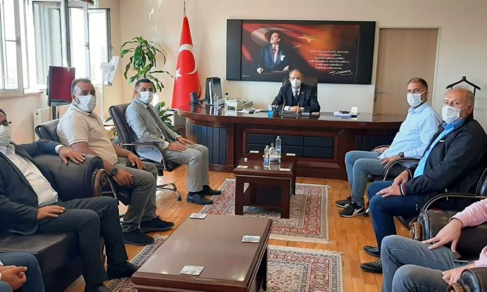 Dilovası Kaymakamı Kubilay’a ilk STK Ziyareti Ağrılılar Derneğinden
