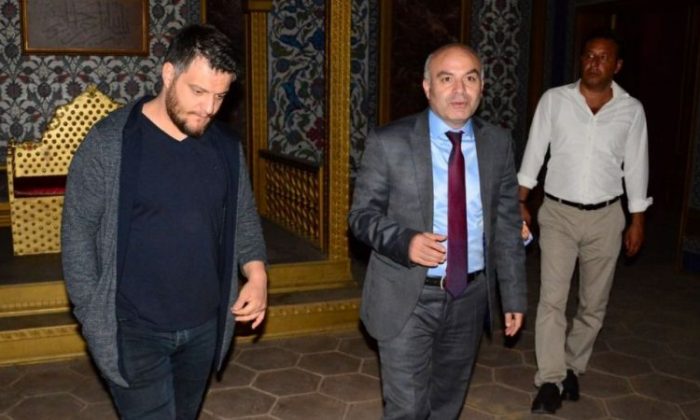 İl Kültür Müdürü Taşdelen, dizi setini ziyaret etti