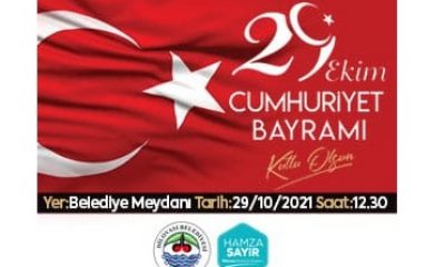 Dilovası Belediyesi 29 Ekim Cumhuriyet Bayramı Kutlama İlanı