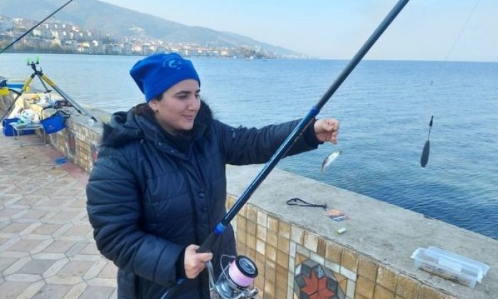 Sanayi ile anılan İzmit Körfezi adeta akvaryum gibi