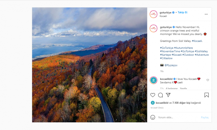 goturkiye’deki Sisli Vadi fotosuna beğeni yağmuru