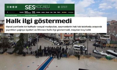 Başkan Şayir’e Yapılan Provokasyon Girişimine Halk ilgi göstermedi!