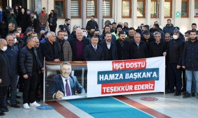Dilovası Belediyesi’nde sözleşme bayramı!