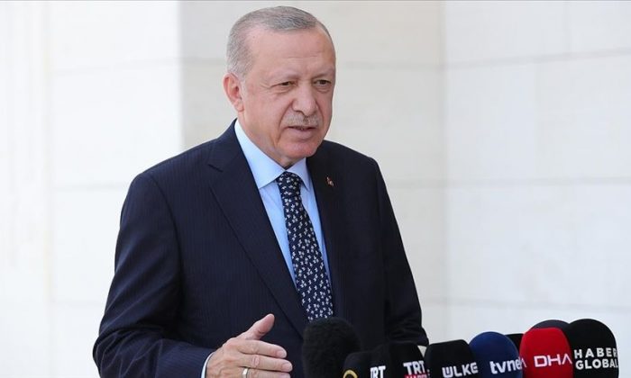 Başkan Erdoğan,  Çok çok rahat atlattım, aşının faydası oldu