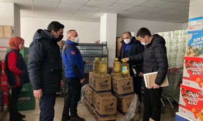 Dilovası Zabıta ekipleri BİM’in deposundaki yağ stokunu buldu