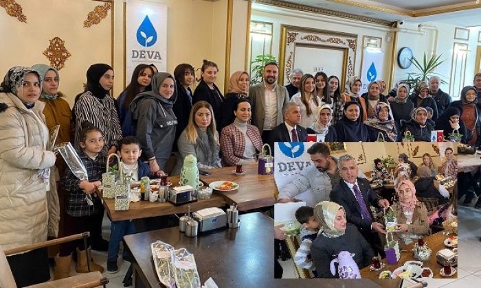 Dilovası DEVA Partisinden Dünya Kadınlar Gününe Özel Kahvaltılı Program
