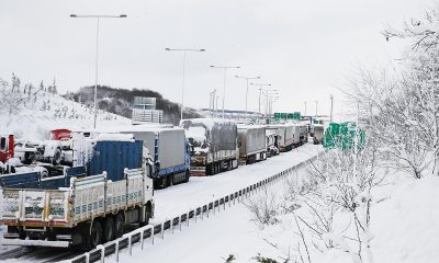 Tır ve kamyonlara uygulanan kısıtlama kaldırıldı