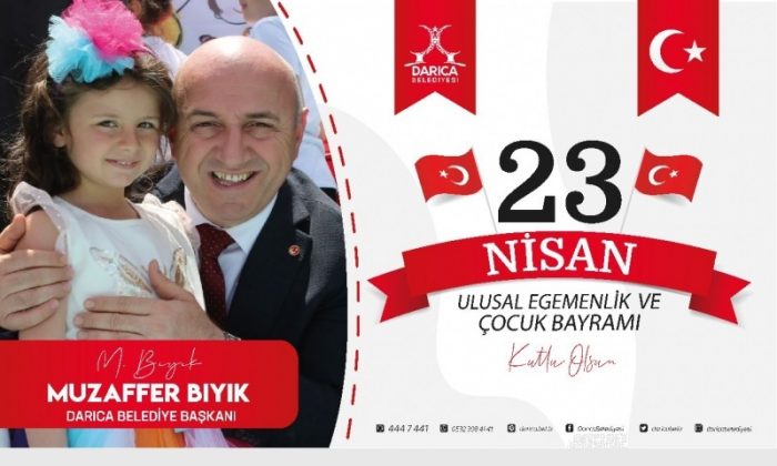 Darıca Belediyesi 23 Nisan Kutlama İlanı