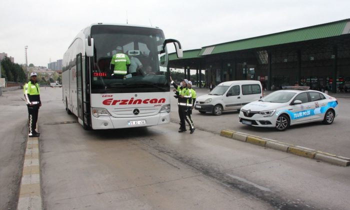 Otogarda bayram öncesi sıkı denetim