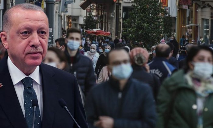Başkan Erdoğan, Kapalı alanlarda uygulanan maske zorunluluğu kaldırıldı!