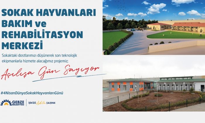 Gebze Belediyesi Sokak Hayvanları Bakım ve Rehabilitasyon Merkezi Açılış İlanı