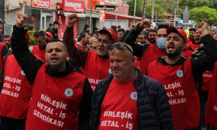 Kocaeli’nde binlerce işçi 1 Mayıs’ta buluştu