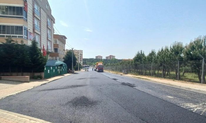 Gebze’de asfalt serim çalışmaları