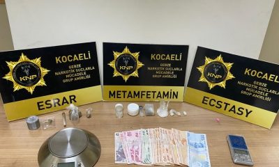 Gebze’de Uyuşturucu ticaretine 7 tutuklama