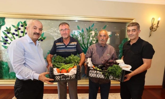 Gebzeli çiftçilerden Başkan Büyükgöz’e Sürpriz Ziyaret