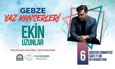Gebze Belediyesi Yaz Konserleri Duyuru İlanı