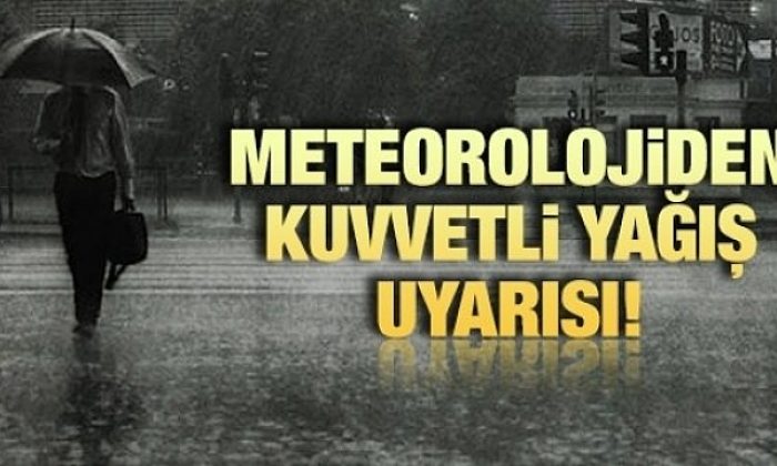 Kocaeli için kuvvetli yağış uyarısı