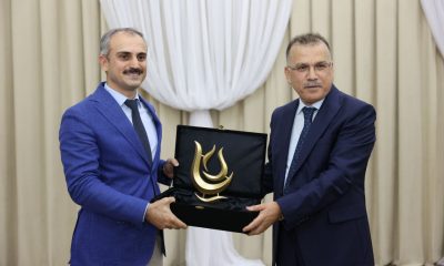 Belediye Başkanı  Çiftçi’den Kaymakam Gözen’e Veda Yemeği