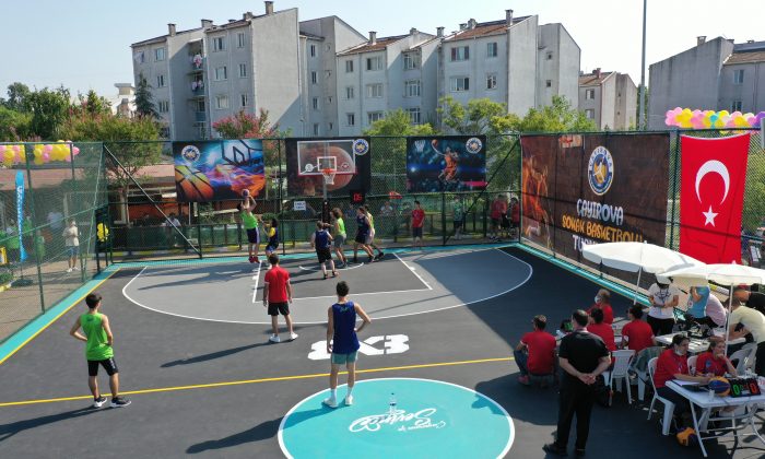 Çayırova’da sokak basketbolu turnuvası