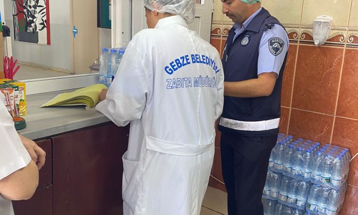 Gebze Zabıtasından Kantin Denetimi