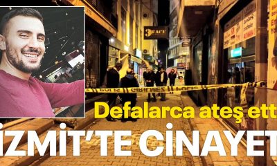 İzmit’te, 28 yaşındaki genç sokak ortasında öldürüldü