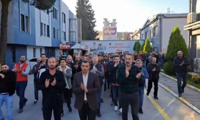 DYO Boya işçisi alın terinin hakkını istiyor!