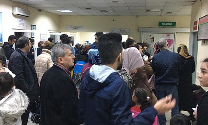 Acil servisler akşam saatlerinde dolup taşıyor