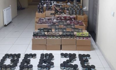 1 ton 899 kilo kaçak tütün ele geçirildi