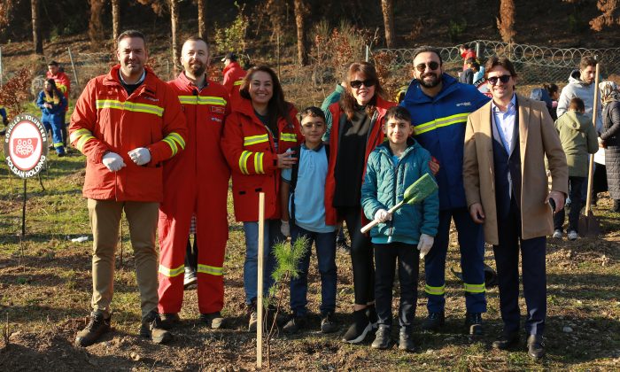 Polisan Holding, 11 Kasım’da 54 dönümlük alana 3 bin ağaç dikti