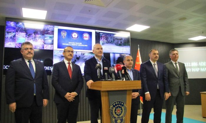 Bakan Soylu Kocaeli’de açıkladı! 269 şüpheli gözaltına alındı