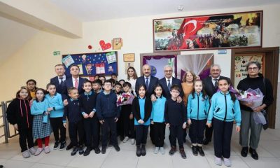 Başkan Zinnur Büyükgöz’den Yılın İlk  Ziyareti Gebzeli Öğrencilere