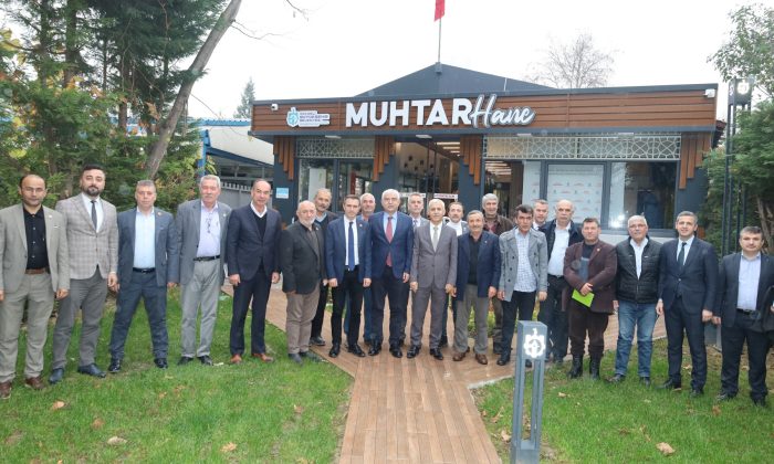 Muhtarlar, Büyükşehir’in hizmetlerinden memnun