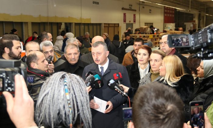 Başkan Büyükakın: 85 araç ve 372 personelle afet bölgesindeyiz