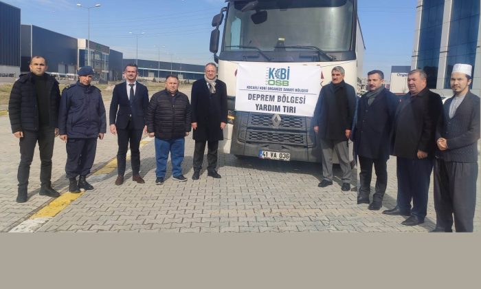Dilovası Kaymakamı Dr. Metin Kubilay, Deprem Bölgesine 54. TIR’ı Uğurlama Töreninde “Milletçe Azmimiz Ve Kardeşliğimiz Daha Büyük” dedi