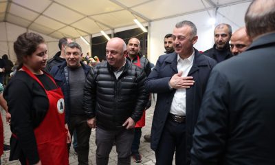 Başkanlar, Ramazan’da da depremzedelerin yanında