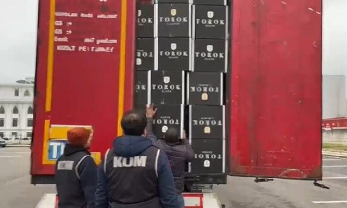 13 milyon kaçak makaron ele geçirildi