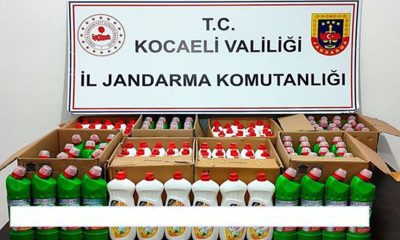Gebze’de Jandarmadan sahte deterjan operasyonu