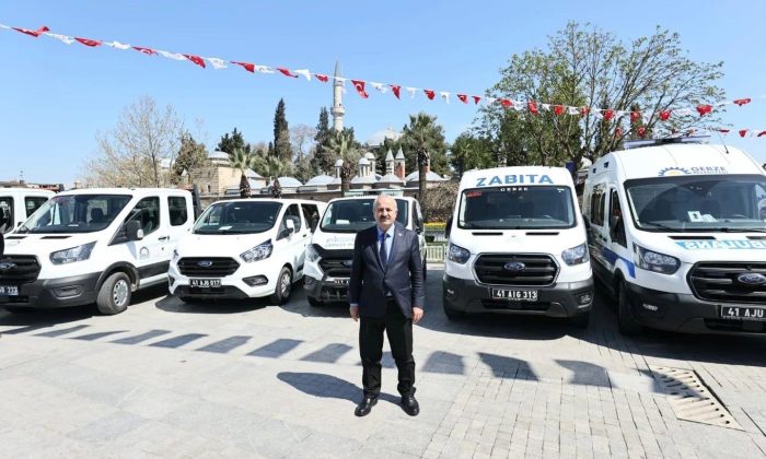 Gebze’nin Araç Filosu Güçleniyor