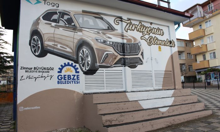 Gebze’de trafolara estetik dokunuş