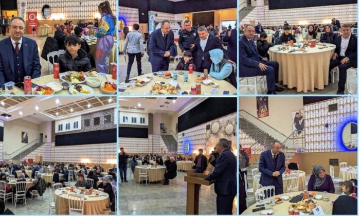 Kaymakam Dr. Metin Kubilay, Öksüz ve Yetim Çocuklara Ailelerine İftar Yemeği Düzenledi