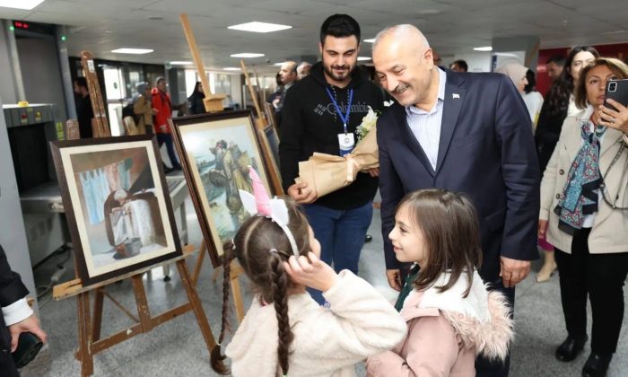 Gebze’de ‘İyi ki Annemsin’  Konulu Resim Sergisi