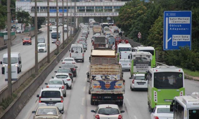 Kocaeli yollarındaki araç sayısı 480 bini geçti